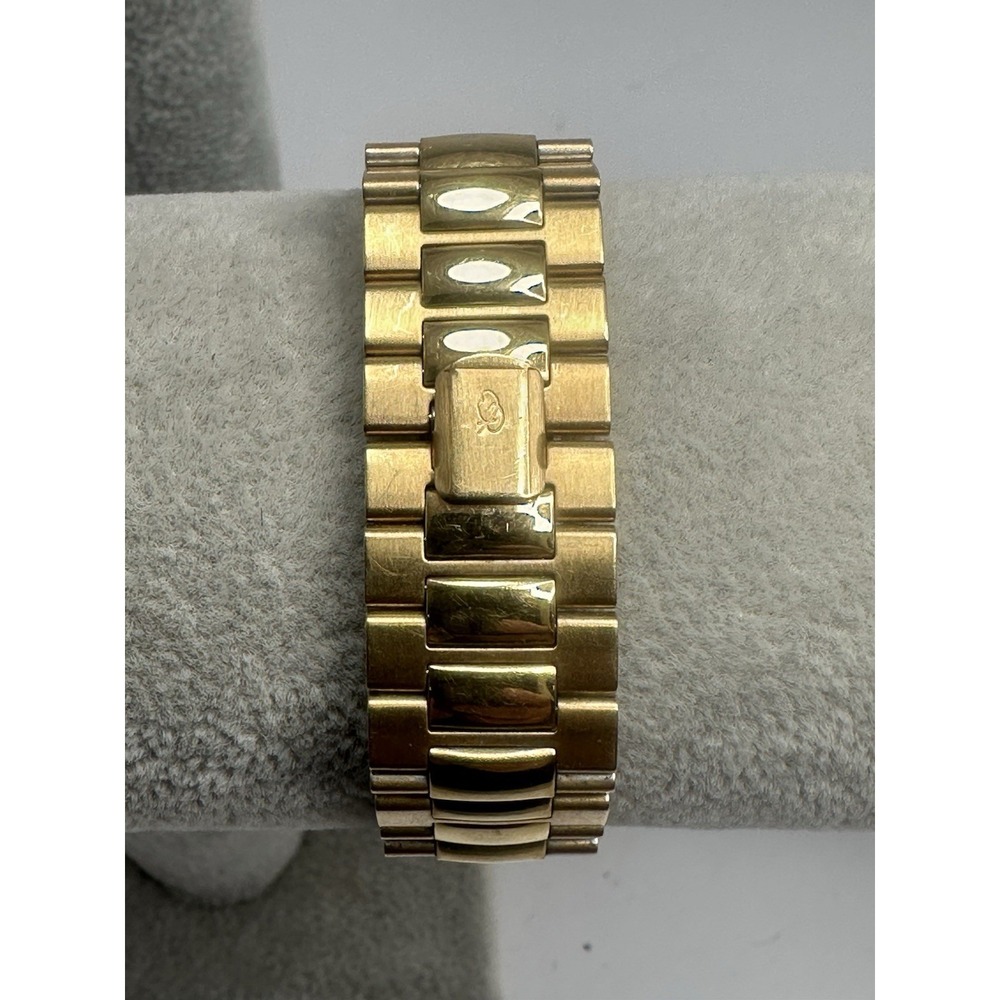 Oscar De La Renta Ladies Watch New Battery 29MM 7" Gold Tone H65 - Picture 5 of 10